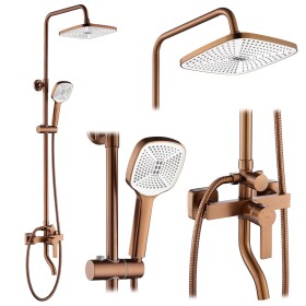 REA - Sprchový set MY2021-77C ARGUS COPPER BRUSH REA-P3001