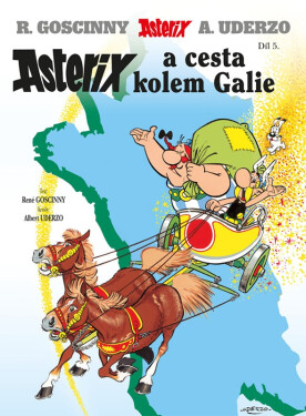 Asterix 5 - Asterix a cesta kolem Galie - René Goscinny