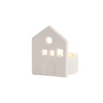 Räder Porcelánový svícen Dream House – set 2 ks, bílá barva, porcelán