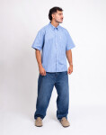 Carhartt WIP S/S Keene Shirt Keene Stripe, Curacao L
