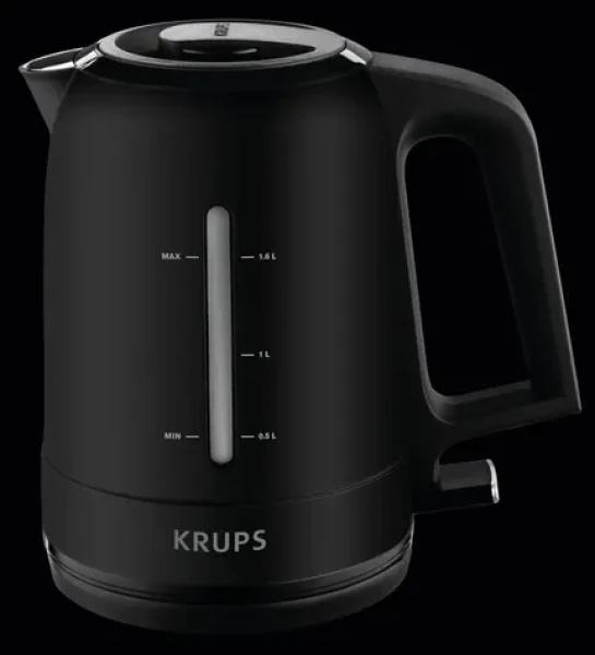 Krups BW 2448 černá / Varná konvice / 1,6 l / 2400 W / plast (BW2448)