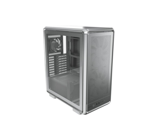Cooler Master case MasterFrame 500 Mesh Silver, Průhledná bočnice, ATX, 2x 200mm Fan, 1x 120mm Fan, Šedá EDF_1566517