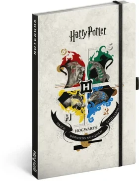 NOTIQUE Notes Harry Potter, linkovaný, 13 x 21 cm (A-34384)