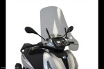 Piaggio Beverly 300, 400 21-24, Beverly 310S, 400S 24-25 Skútr plexi Powerbronze 470 mm - čiré