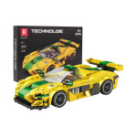 Mamido Stavebnice sportovní auto P1 GTR 368 dílů žluté