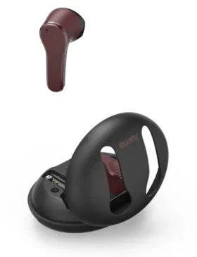 Hama Spirit Unchained červeno-černá / Bezdrátová sluchátka s mikrofonem / BT 5.3 / ENC / Qi / USB-C (184168)