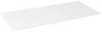 SAPHO - CIRASA deska Rockstone 119,6x1,2x47cm, bílá mat CRR119-0101