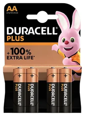 Duracell AA / Baterie / alkalická / 4 ks (MN1500B4)