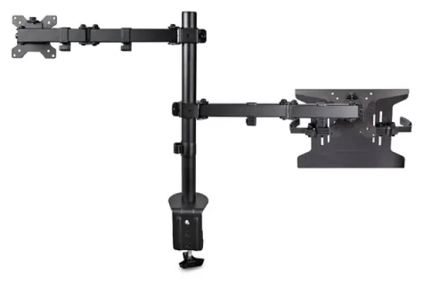 StarTech Rameno pro monitor černá / Držák pro monitor / VESA / 13"-34" / nosnost 16 kg / rotace 360° (A2-LAPTOP-DESK-MOUNT)