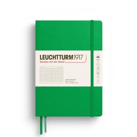 Leuchtturm1917 Zápisník Spring Leaf Medium A5 linkovaný