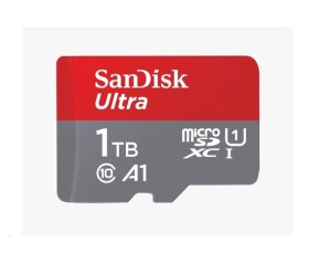 SanDisk Micro SDXC karta 1TB Ultra (150 MB/s, A1 Class 10 UHS-I) + adaptér EDF_493434