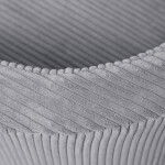 PLUSH NEST PLUSH NEST Dětské sedátko z prémiového šedého manšestru