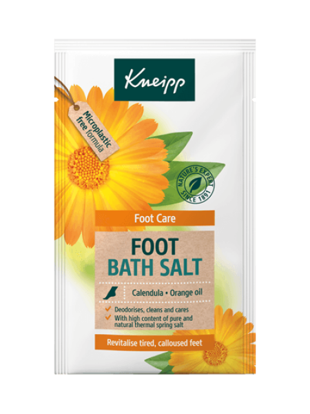 Sůl do koupele na chodidla