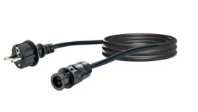 Schwaiger černá / Připojovací kabel Betteri - Schuko pro střídač / Napájecí kabel / 5 m / IP44 (SOSB0500)
