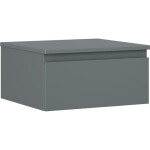MEXEN/S - Orio koupelnová skříňka pod umyvadlo 50 cm s deskou, 1 šuplík, grafit mat 91A10-05023-1-BFC66