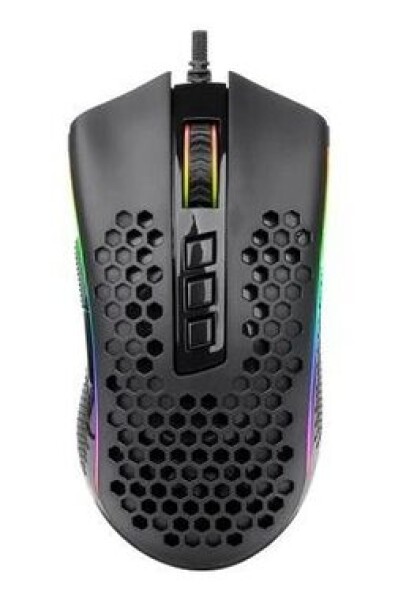 Redragon M808 Storm černá / Herní myš / optická / 12400 DPI / 7 tlačítek / USB (M808-RGB)