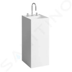 Laufen - Kartell Volně stojící umyvadlo 375x435x900 mm, se 3 otvory pro baterii, bílá H8113310001581