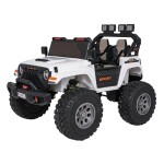 Mamido Elektrické autíčko Extreme Sport 4x4 s proměnlivou velikostí bílé