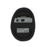 EVOLVEO LadyErgo, tichá vertikální ergonomická myš, 2.4GHz, černá