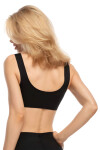Fitness top Infinity black - JULIMEX černá XL