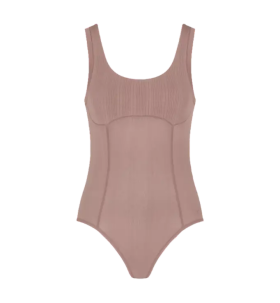 Dámské body Beauty Layers body BROWN sv. hnědé 00ZE TRIUMPH BROWN