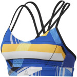 Dámská podprsenka Hero Strappy Padded Bra VortaStripe W DU4097 - Reebok XS