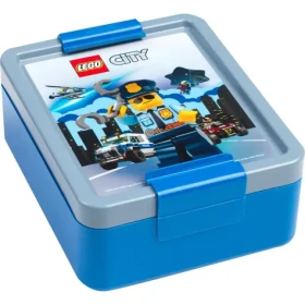 LEGO City box na svačinu - modrá / 650 × 202 × 136 mm / od 3 let (6040521735)