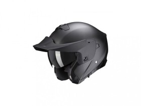 Kšilt Scorpion Exo-930 matný perleťově černý - uni