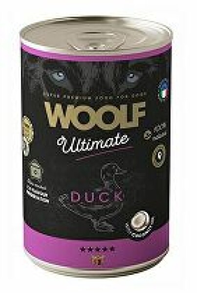 WOOLF Ultimate DogFood konz. Duck 400g