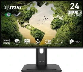 23.8" MSI PRO MP245PGN E14 černá / Monitor / IPS / Full HD / 144Hz (PRO MP245PGN E14)