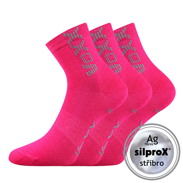 Voxx adventurik magenta, 3 páry 25-29 EU