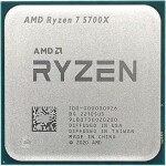 AMD RYZEN 7 5700X @ 3.4GHz - TRAY / Turbo 4.6 GHz / 8C16T / L2 4MB L3 32MB / AM4 / Zen 3 / 65W (100-000000926)