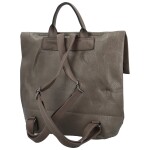 Trendy dámský koženkový batoh Fantos, camel