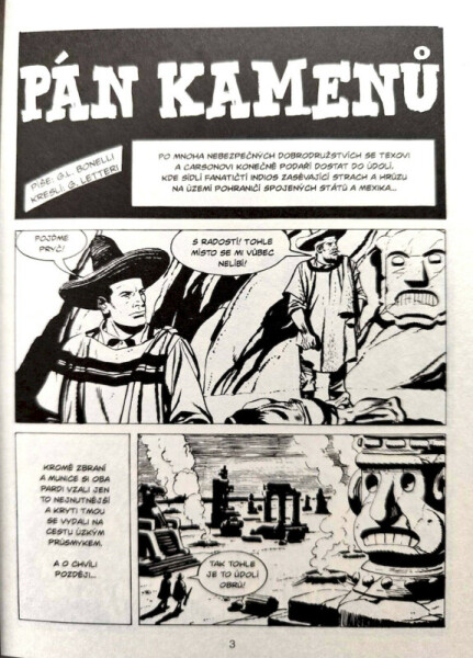 Tex: Pán kamenů - Gianluigi Bonelli, Guglielmo Letteri