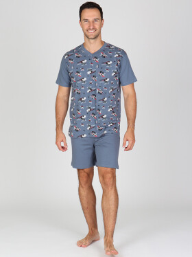 EVONA a.s. Pánské krátké pyžamo P OSVALD - P OSVALD XXL