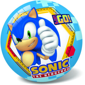 Míč Ježek Sonic nafouknutý 23cm v síťce - Alltoys