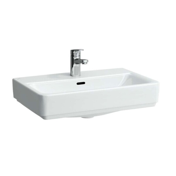 Laufen - Pro S Umyvadlo Compact, 55x38 cm, 1 otvor pro baterii, bílá H8179580001041