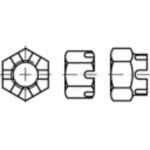 TOOLCRAFT 934T020,0 TO-6609084 šestihranná matice M20 DIN 934 titan 1 ks