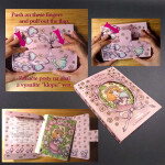 Antistresové omalovánky I Believe in Fairies, omalovánkové pohlednice, Klára Marková