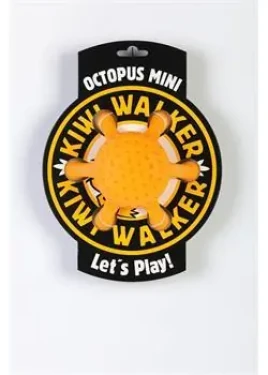 Kiwi Walker Plovací chobotnice Mini oranžová / Hračka pro psy / TPR pěna / 12 cm (TPR-835)