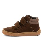 Dětské celoroční kotníkové barefoot boty F-MOTION TEX DARK BROWN Froddo G3110285-3 - 34