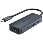 Hyper EcoSmart Gen.2 USB-C Hub 4v1 černá / USB-C / USB-A / HDMI 4K 60 Hz (HY-HD4001GL)