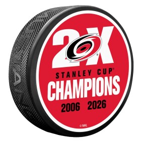Mustang Puk Carolina Hurricanes NHL Two-Time Stanley Cup Champions