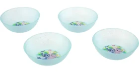 STOR Sada dětských misek Stitch / 4 ks / Plast / Do myčky i mikrovlnky (11251)