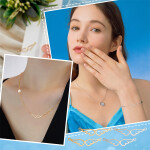 Mezidíl z nerezové oceli - křídla - 28,5 x 7 x 1 mm - 1 ks Barva: Zlatá