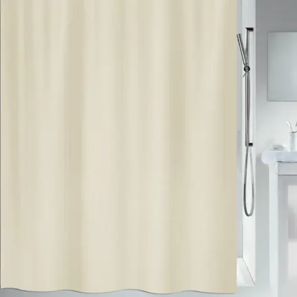 Spirella MAYA béžová / Sprchový závěs / 120 x 200 cm / polyester