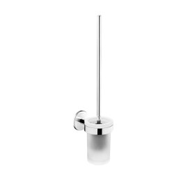 Laufen - Cana WC štětka nástěnná s držákem, sklo/chrom H3841310040001