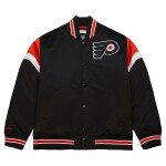 Mitchell Ness Pánská Bunda Philadelphia Flyers NHL Heavyweight Satin Jacket Velikost: