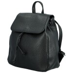 Trendy dámský koženkový kabelko-batoh Amitta, černý