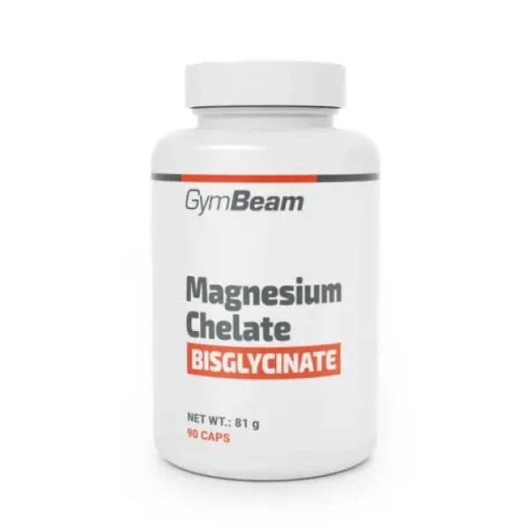 Magnézium chelát (bisglycinát) - GymBeam (90 kaps.) (29401-1-90-caps)